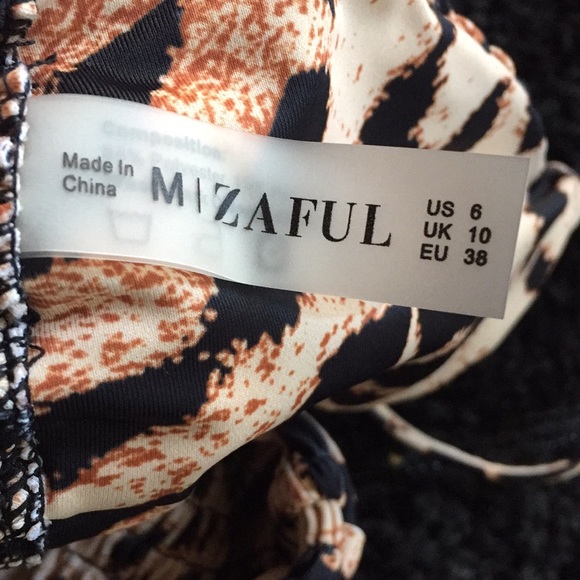 NWOT leopard 2 piece bikini size 6 washed not worn - Picture 12 of 12